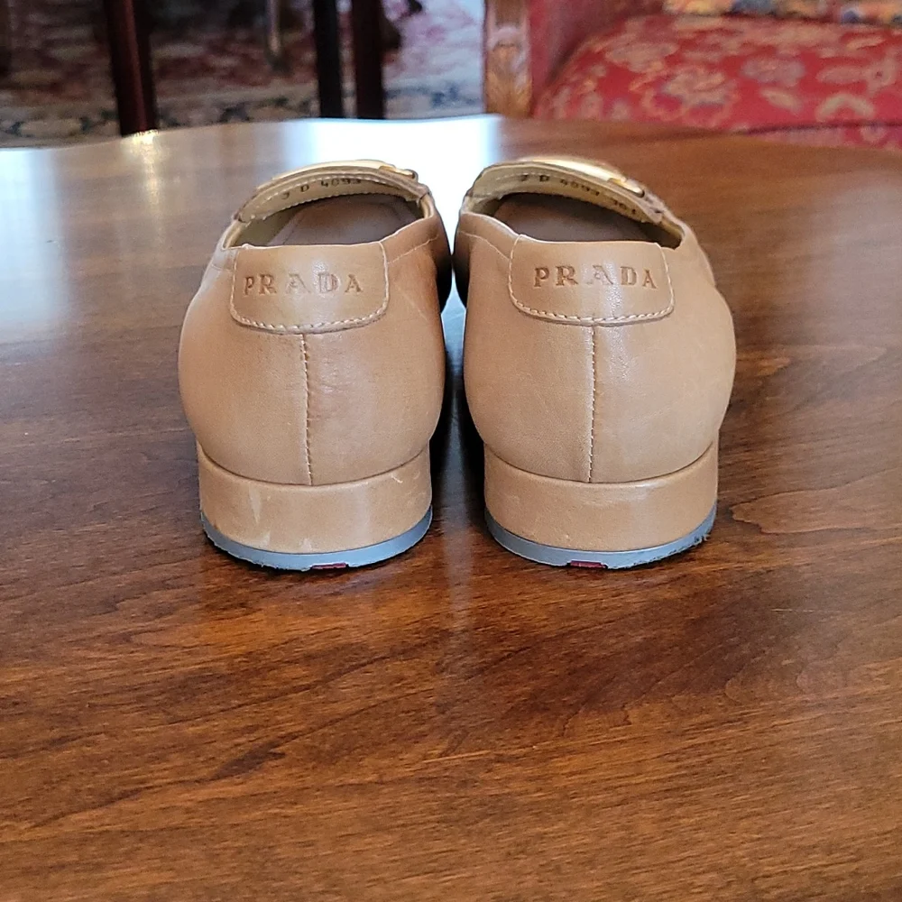 Prada Leather Loafers - Picture 4 of 12